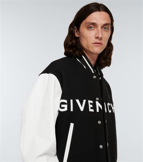 givenchy lederjacke männer|givenchy wool jacket.